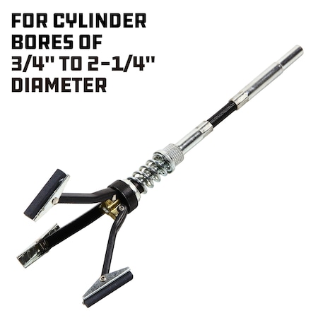 Powerbuilt Brake Cyl Hone 3 Arm 3/4-2.25" 648401